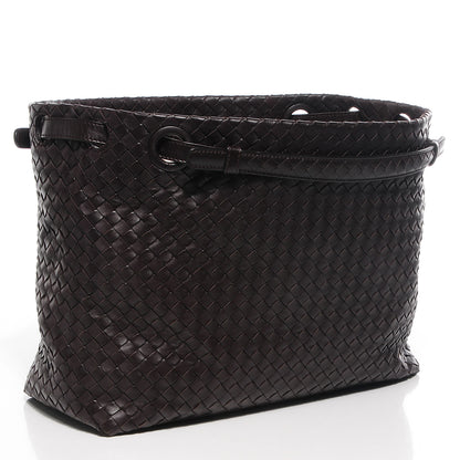 Bottega Veneta Nappa Intrecciato Seamless Tote Ebano 3 of 8
