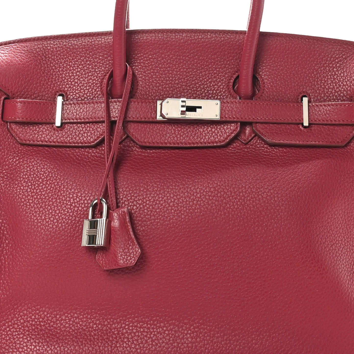 Taurillon Clemence Birkin 35 Rubis
