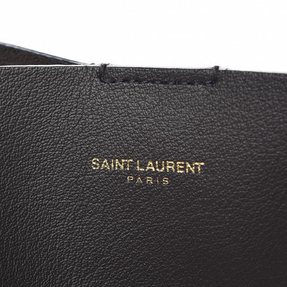 Saint Laurent Calfskin Large Shopping Tote Dark Grey 7 of 15