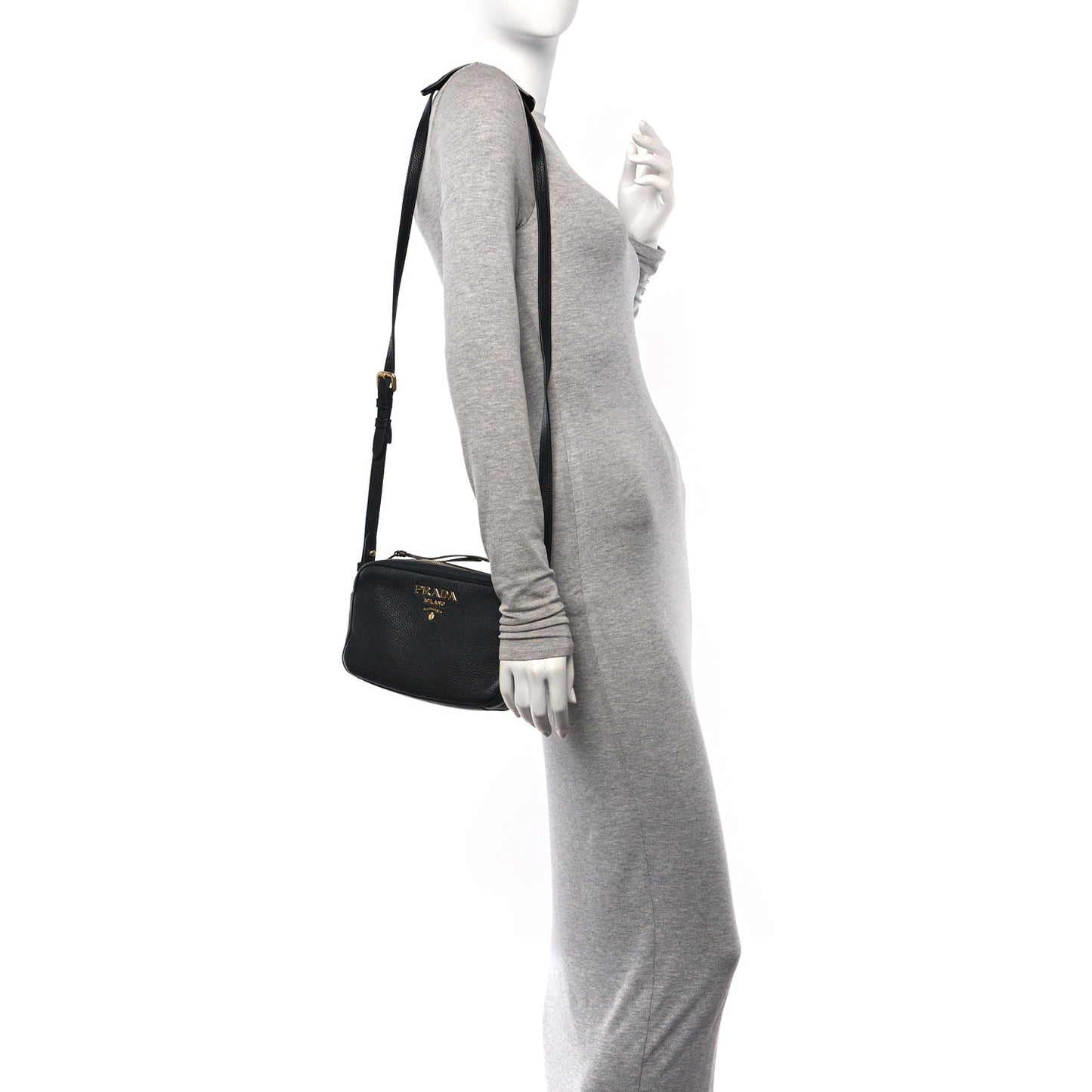 Vitello Phenix Camera Bag Black