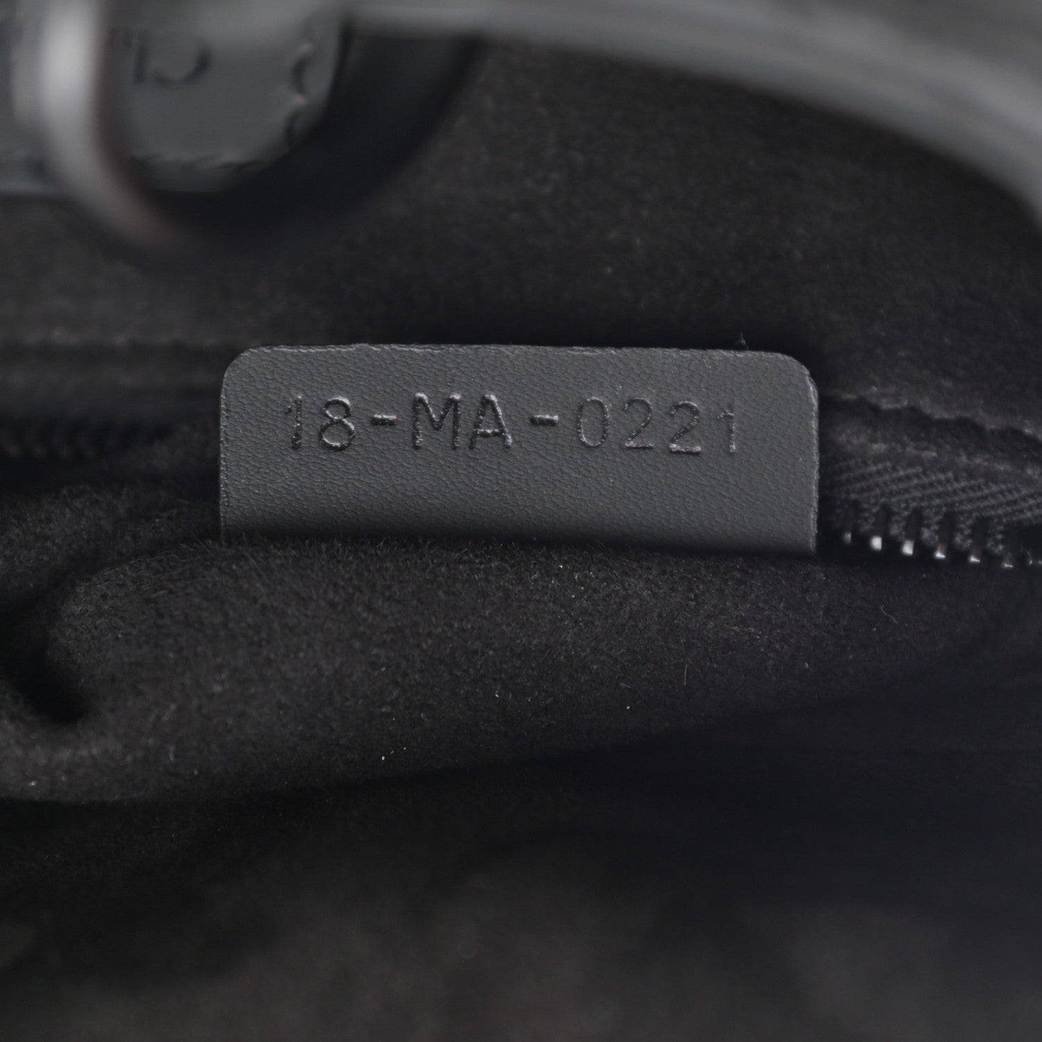 Christian Dior Ultra Matte Calfskin Cannage Small My ABCDior Lady Dior Black 7 of 9