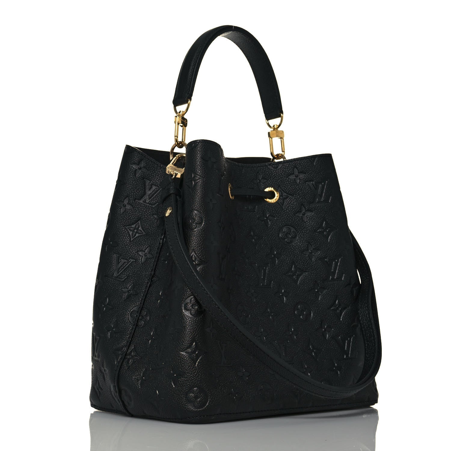 Louis Vuitton Empreinte Neonoe MM Black 3 of 11