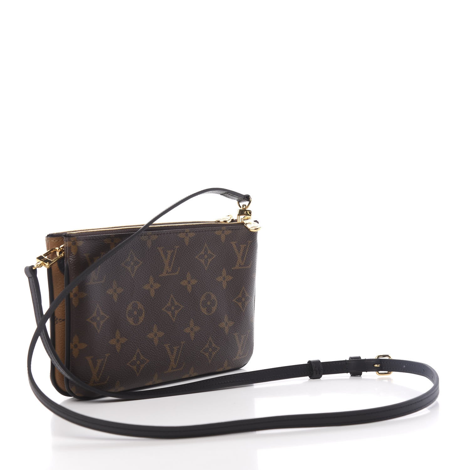 Louis Vuitton Reverse Monogram Giant Double Zip Pochette 3 of 11