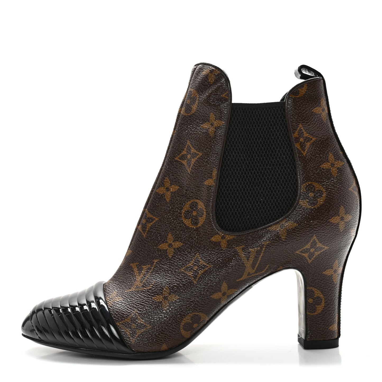 Monogram Revival Ankle Boots 39 Black