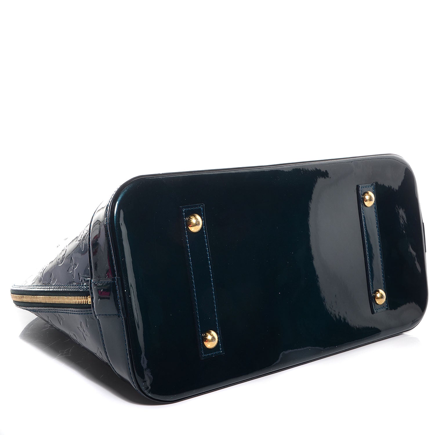 Louis Vuitton Vernis Alma GM Blue Nuit 4 of 7