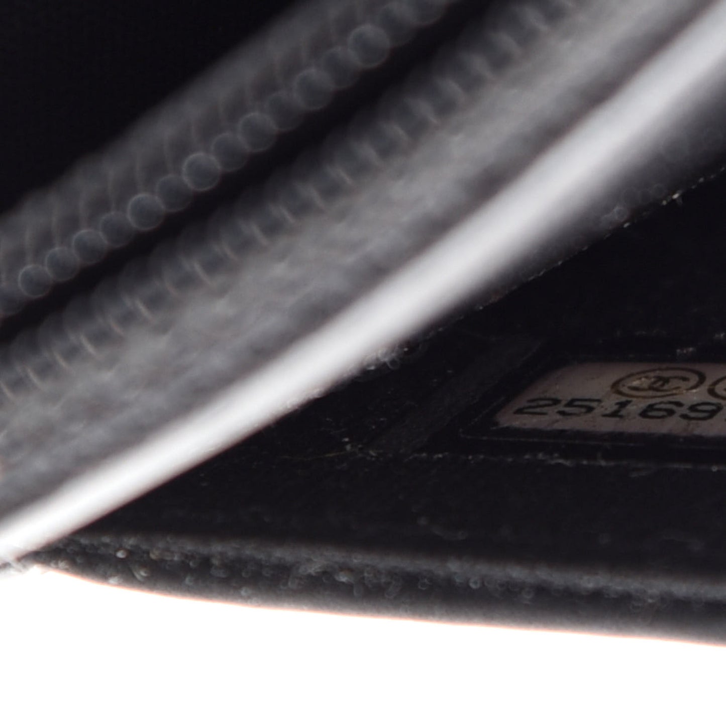 Caviar Quilted Boy Wallet On Chain WOC Black