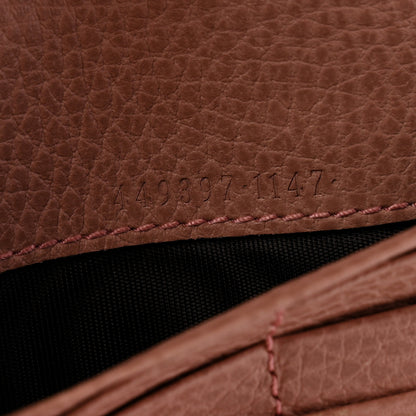 Gucci Dollar Calfskin Interlocking G Continental Wallet Soft Pink 7 of 12