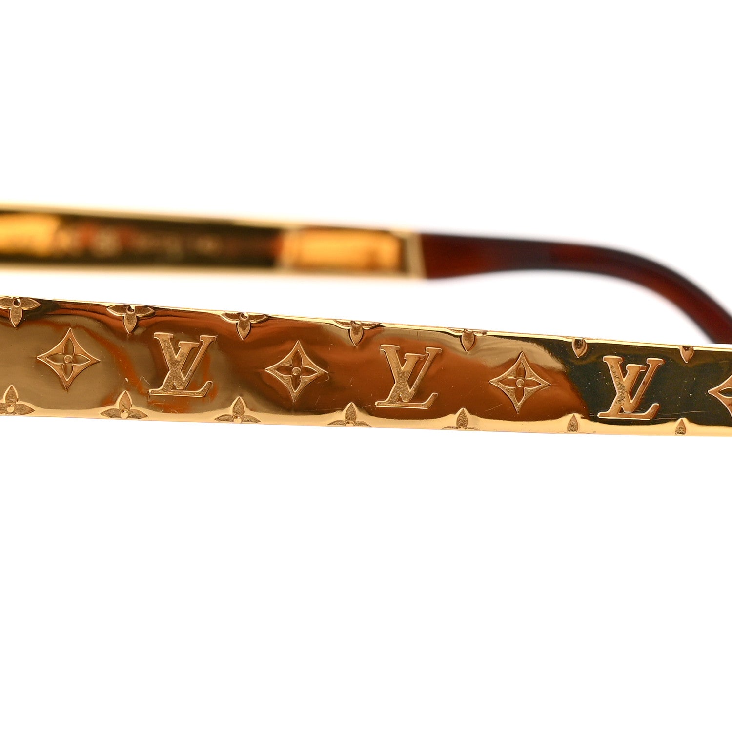 Louis Vuitton Acetate Petit Soupcon Cat Eye Sunglasses Z1858W Light Tortoisehell 7 of 9