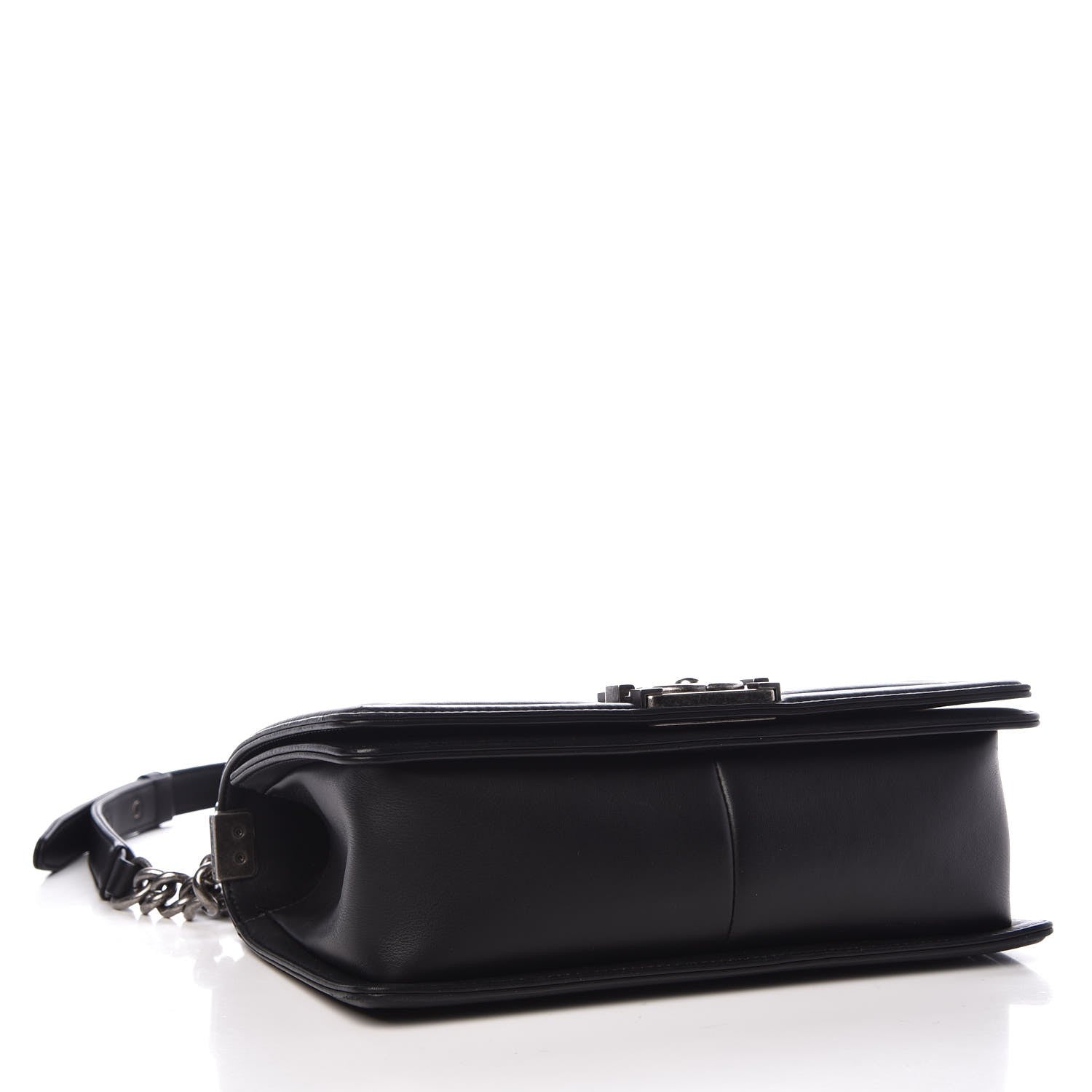 Chanel Lambskin Quilted Medium Boy Flap Black 4 of 8