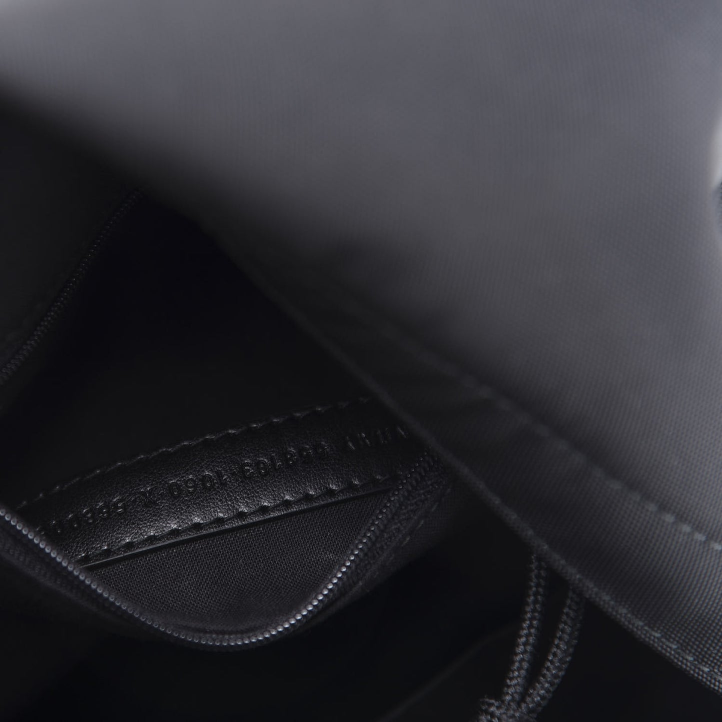 Nylon Embroidered You Are The World Explorer Backpack S Black