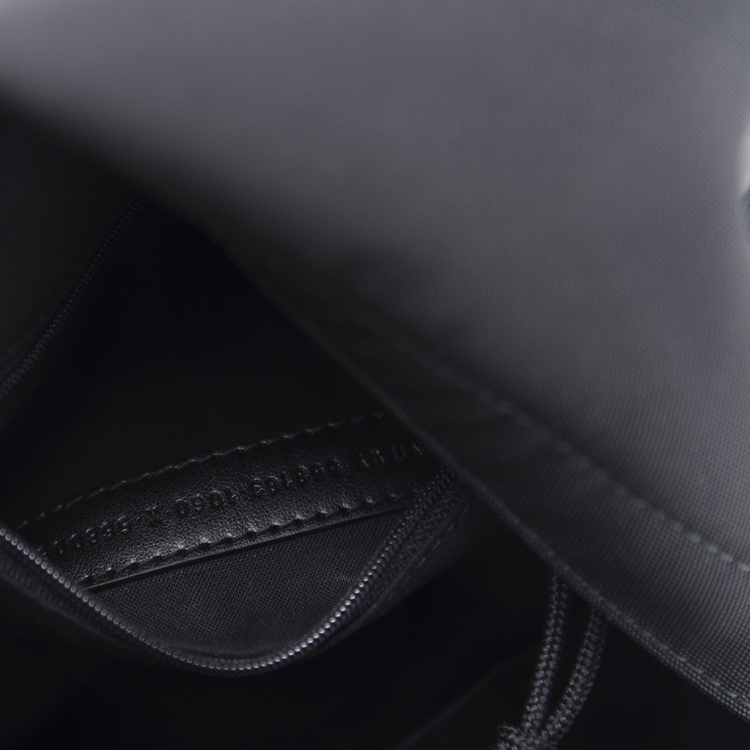 Balenciaga Nylon Embroidered You Are The World Explorer Backpack S Black 8 of 10