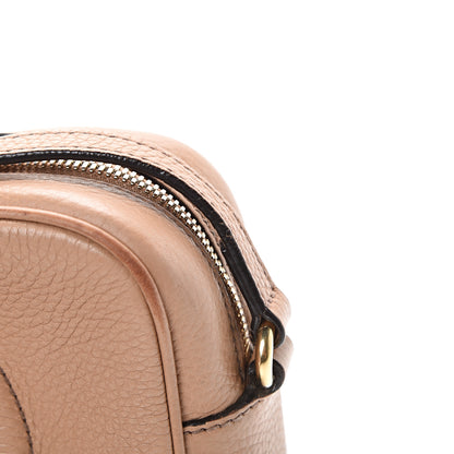 Gucci Pebbled Calfskin Small Soho Disco Bag Camelia 17 of 17