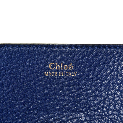 Chloe Grained Lambskin Mini Drew Shoulder Bag Royal Navy 7 of 9