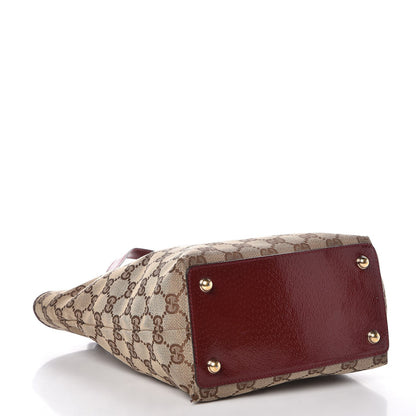 Gucci Monogram Small Eclipse Tote Red 4 of 12