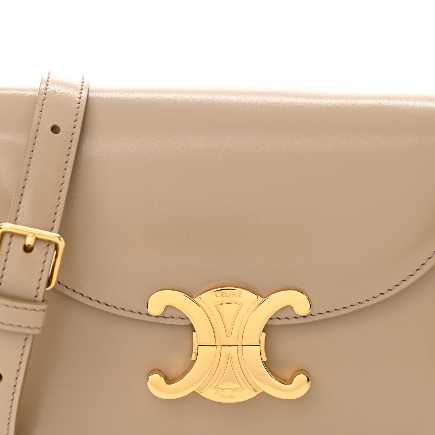 Celine Shiny Calfskin Teen Besace Safari 8 of 13
