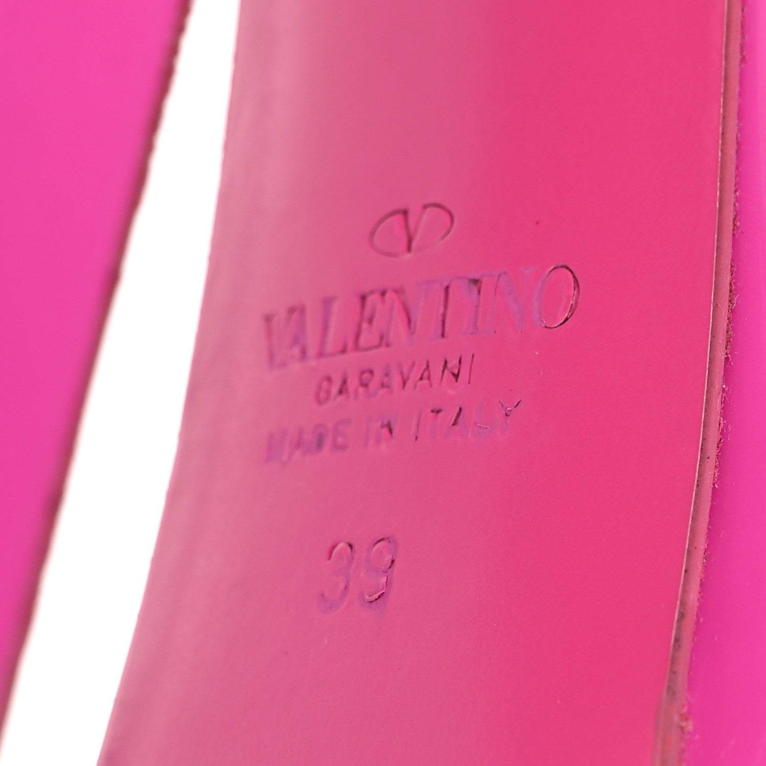 Valentino Garavani Patent DiscoBox 80/180mm Platform Pumps 39 Pink PP 7 of 7