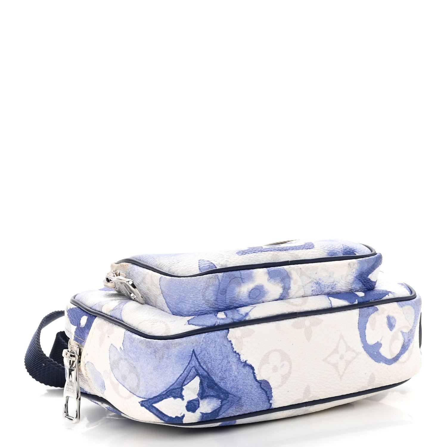 Louis Vuitton Monogram Watercolor Outdoor Pouch Blue 4 of 12