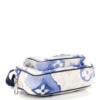 Louis Vuitton Monogram Watercolor Outdoor Pouch Blue 4 of 12