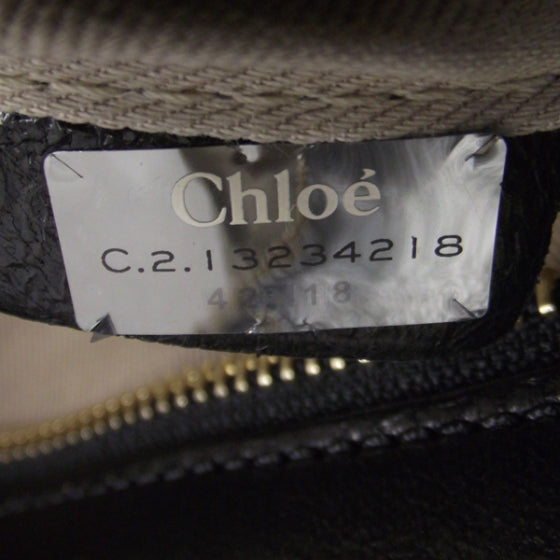 Leather Heloise Satchel Black