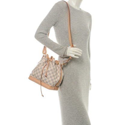 Louis Vuitton Damier Azur Noe BB 2 of 7