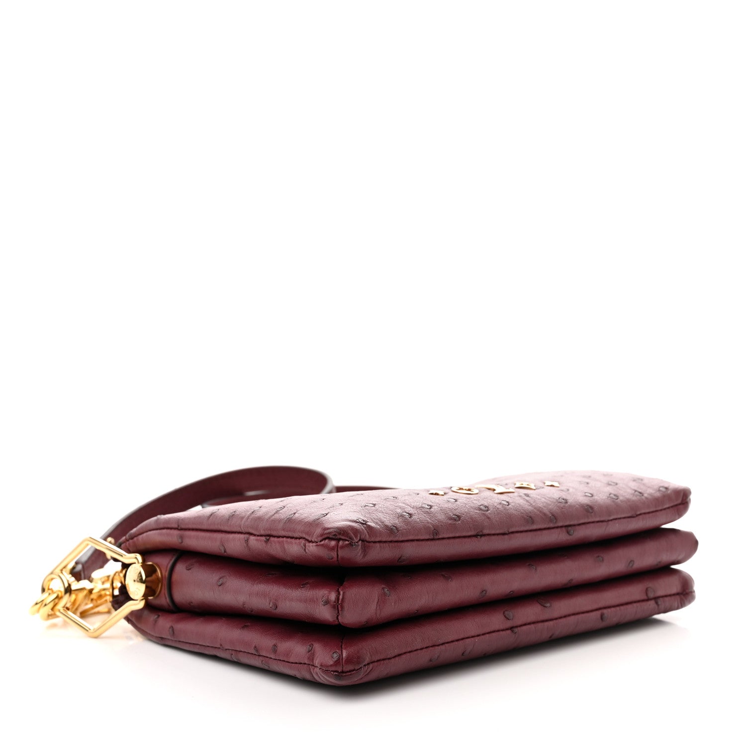 Louis Vuitton Ostrich Coussin BB Bordeaux 4 of 10