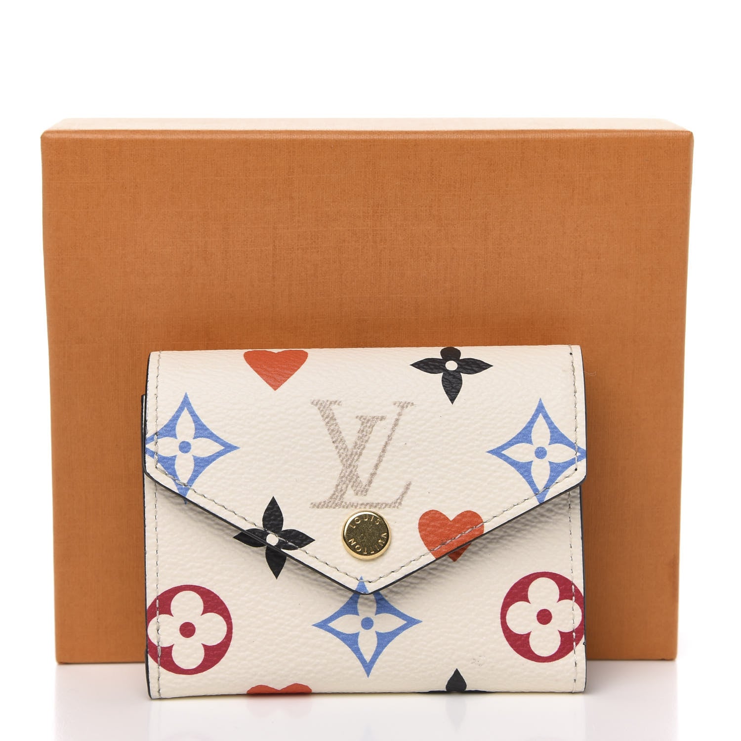 Louis Vuitton Game On Monogram Zoe Wallet White 8 of 8