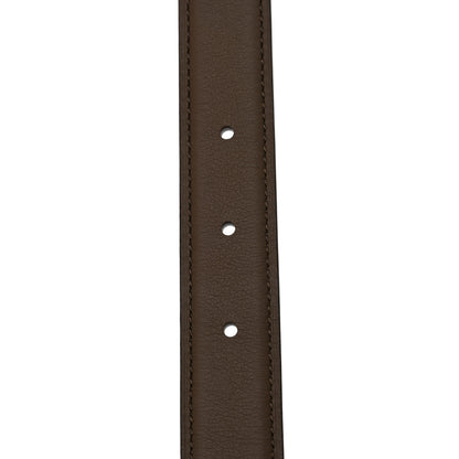 Hermes Swift Epsom 24mm H au Carre Twist Belt Nata Etoupe 5 of 7