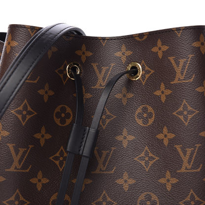 Louis Vuitton Monogram Neonoe MM Black 7 of 10