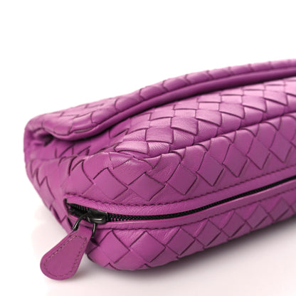 Bottega Veneta Nappa Intrecciato Mini Messenger Bag Peony 8 of 9