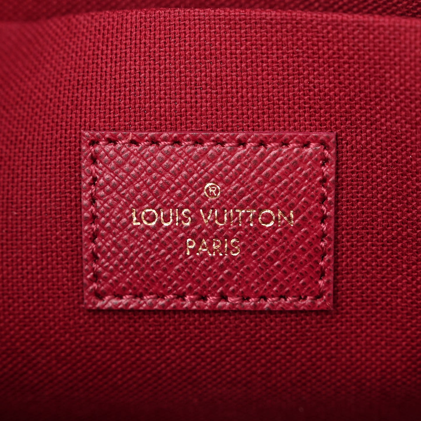 Monogram Pochette Felicie Chain Wallet Fuchsia