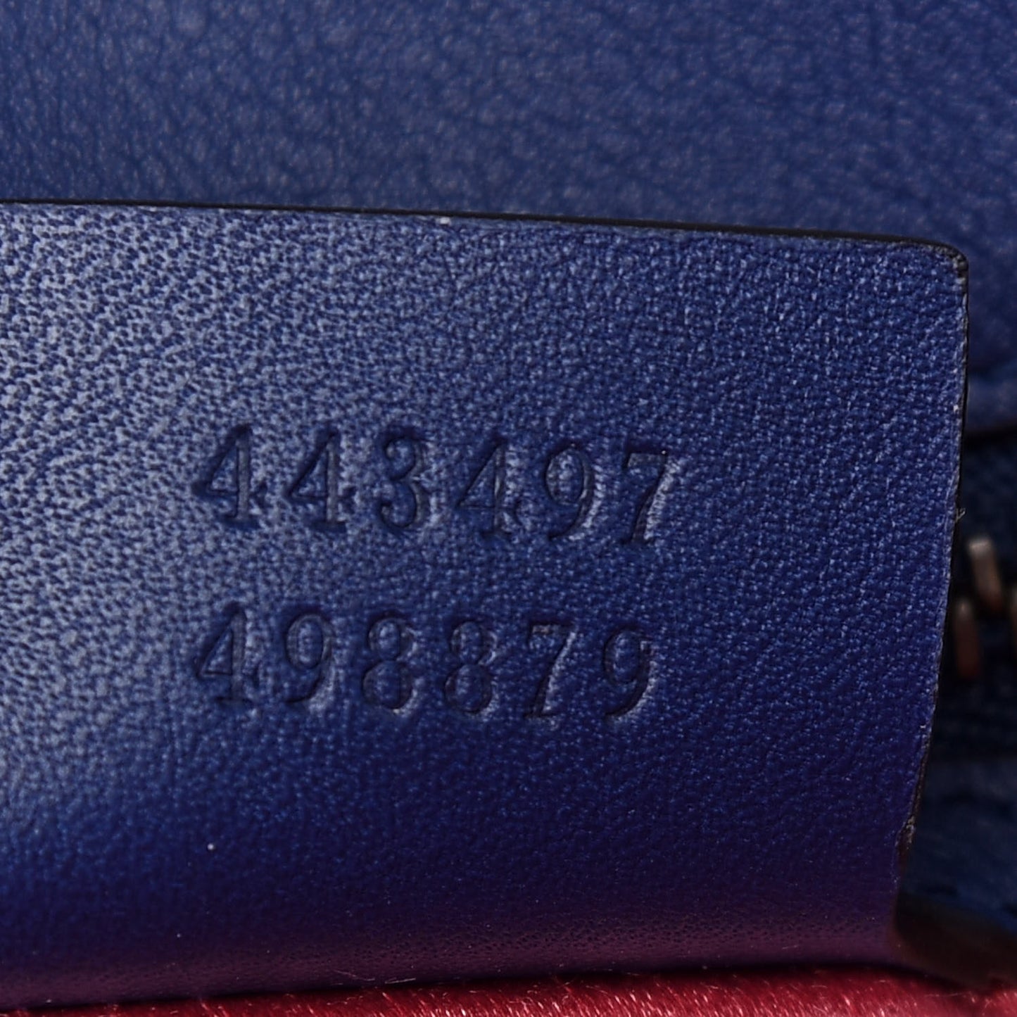 Velvet Matelasse Small GG Marmont Shoulder Bag Cobalt Blue