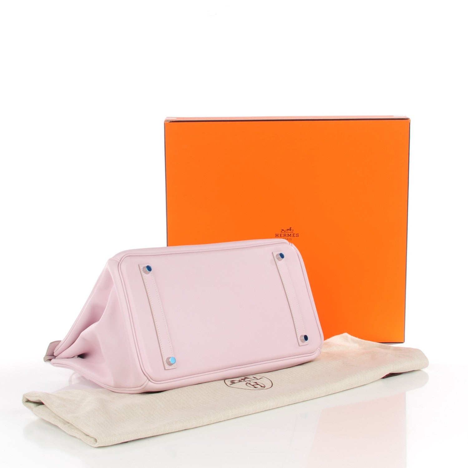 Hermes Swift Birkin 35 Rose Dragee 4 of 22
