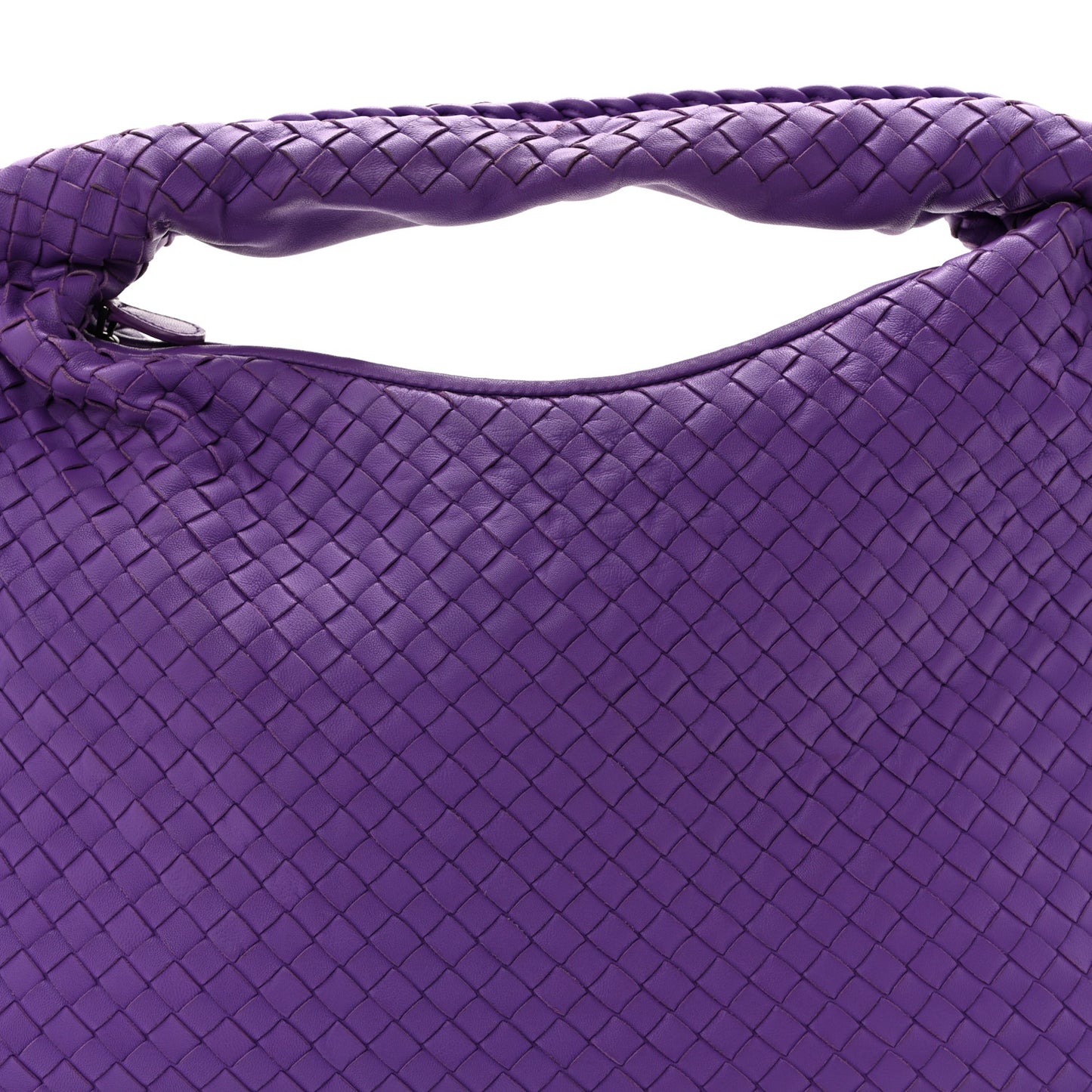 Nappa Intrecciato Large Veneta Hobo Anemone