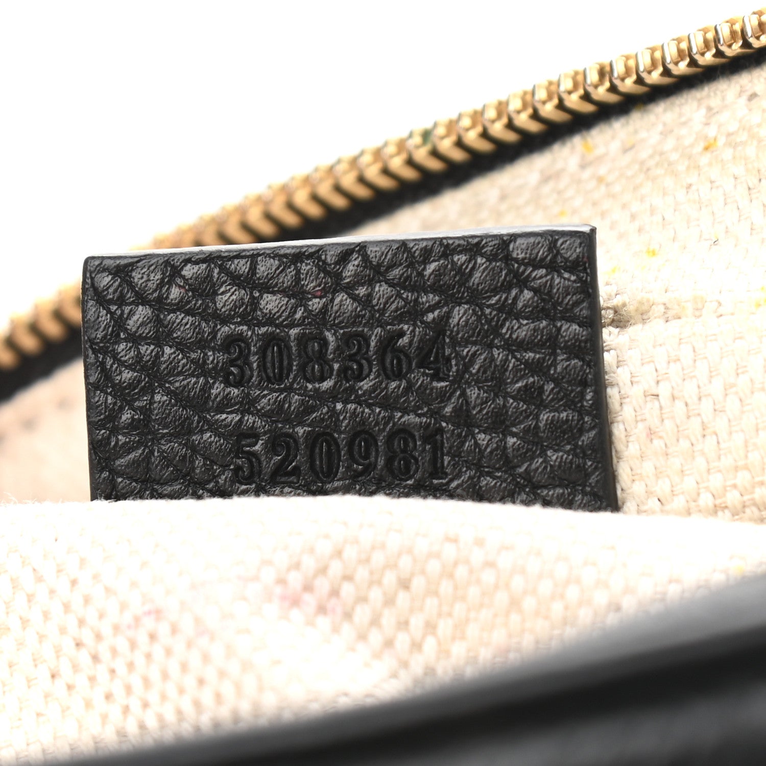 Gucci Pebbled Calfskin Small Soho Disco Bag Black 7 of 14