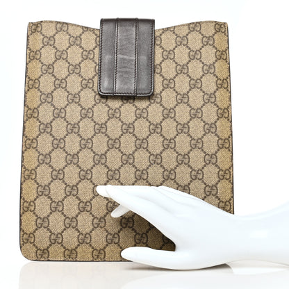 Gucci GG Plus Monogram iPad Case Ebony 2 of 7