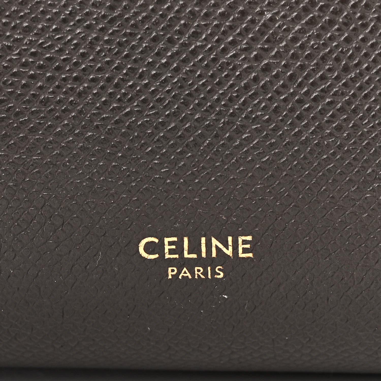 Celine Grained Calfskin Nano Belt Bag Grey 6 of 10