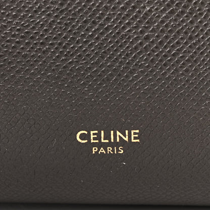 Celine Grained Calfskin Nano Belt Bag Grey 6 of 10