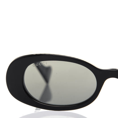 Gucci Acetate Oval Sunglasses GG0517S Black 7 of 8