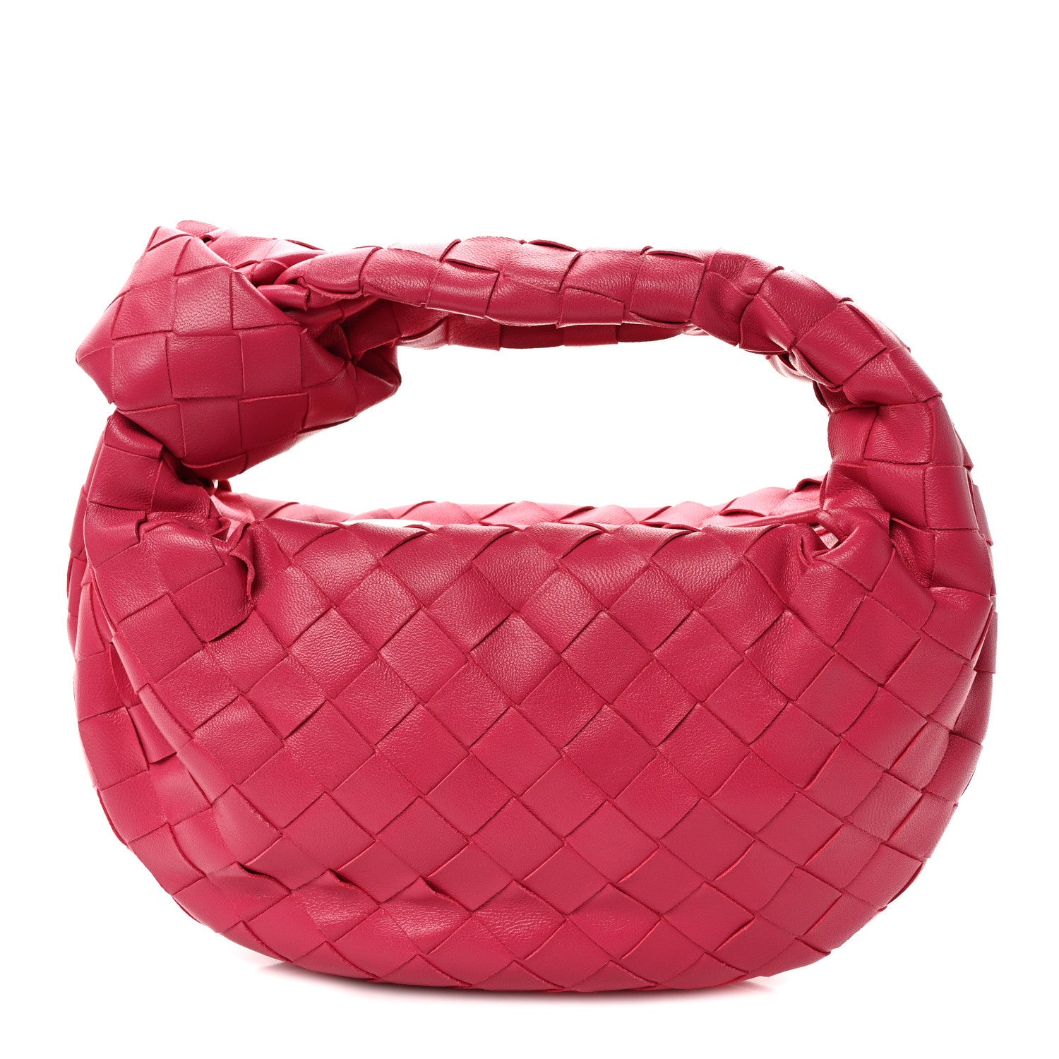 Bottega Veneta Nappa Intrecciato Mini Jodie Cranberry 1 of 8