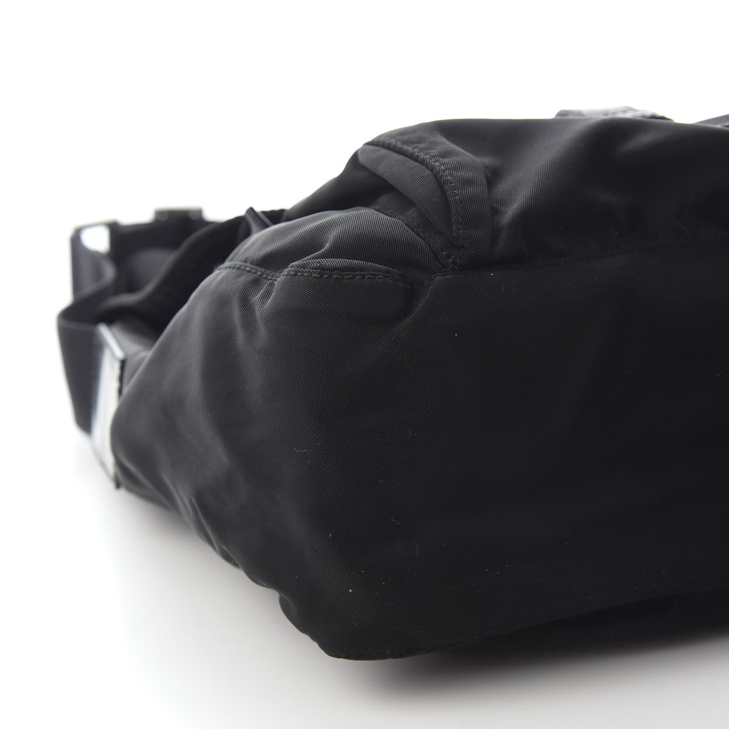 Prada Nylon Vela Messenger Black 7 of 9