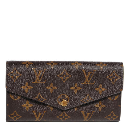 Louis Vuitton Monogram Sarah Wallet NM 1 of 8