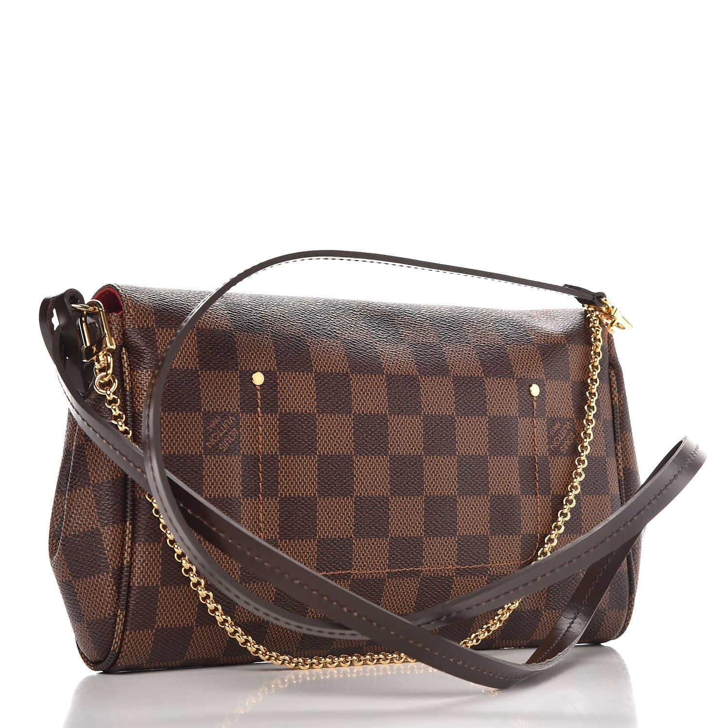 Louis Vuitton Damier Ebene Favorite MM 3 of 8