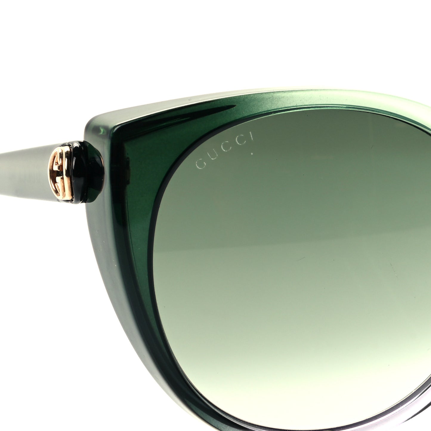Acetate Cat Eye GG0369S Sunglasses GG Green
