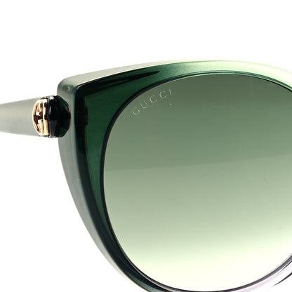 Gucci Acetate Cat Eye GG0369S Sunglasses GG Green 7 of 8