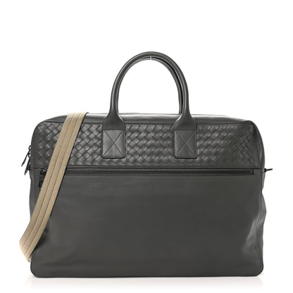 Bottega Veneta Nappa Intrecciato Briefcase New Steel 1 of 10
