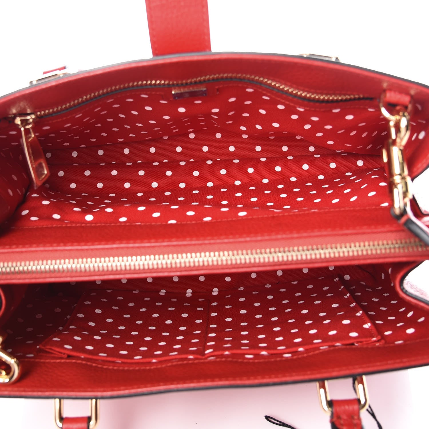 Dolce & Gabbana Pebbled Calfskin Small Tote Red 7 of 9