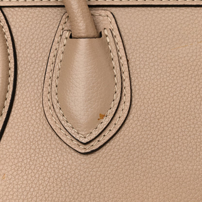 Celine Drummed Calfskin Micro Luggage Dune 11 of 11
