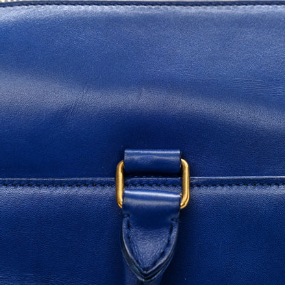 Saint Laurent Calfskin Classic Duffle 6 Blue 14 of 16