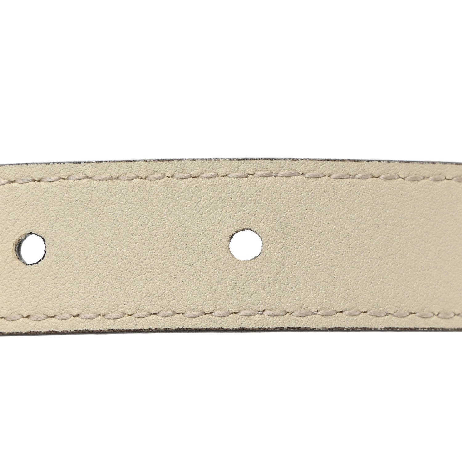 Gucci Plutone Calfskin Double G 20mm Belt 115 46 Mystic White 6 of 6