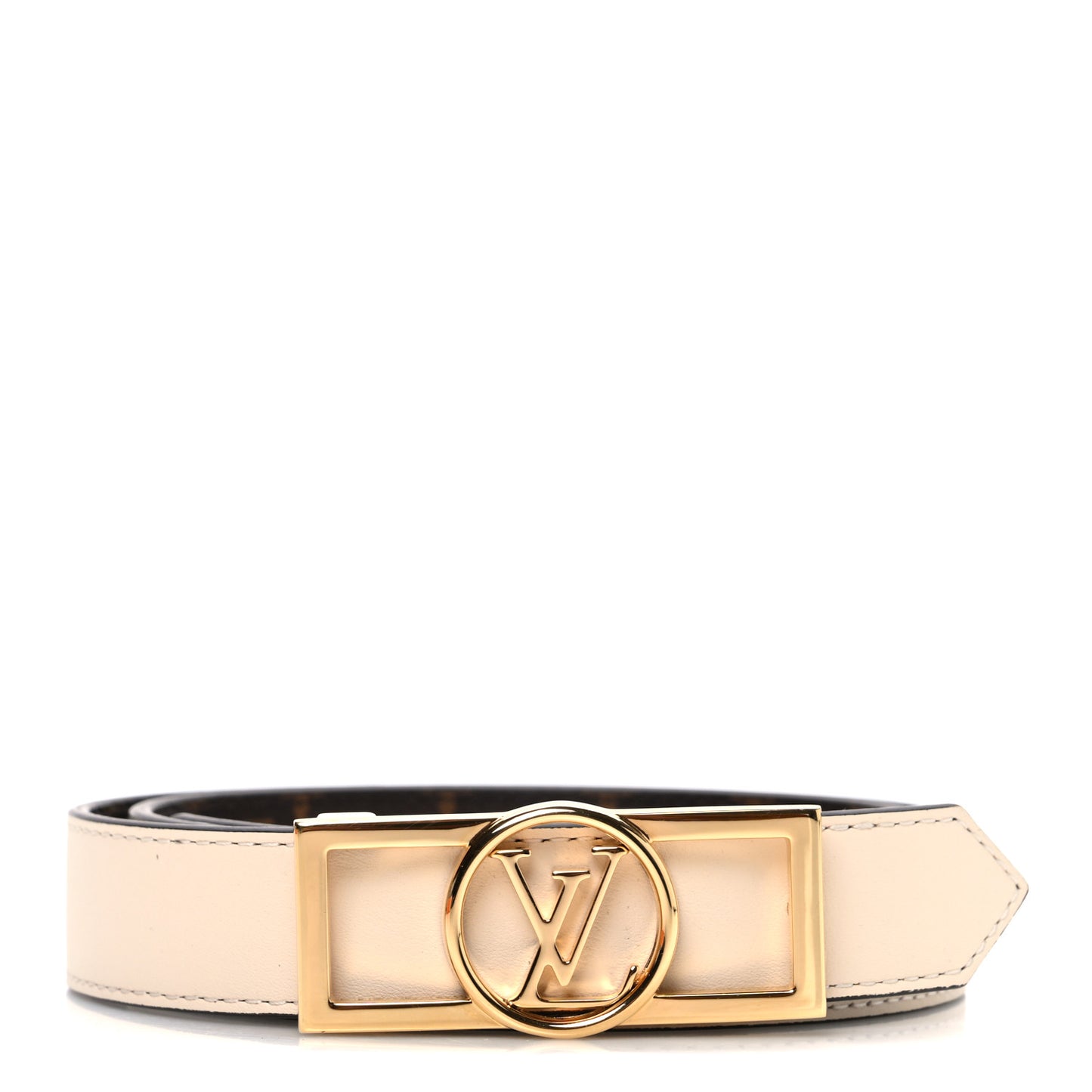 Monogram Dauphine 25mm Reversible Belt 70 28 Cream